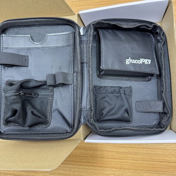 NEW Glucology Diabetes Travel Case Plus Red - Open Box - Picture 4 of 5